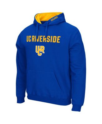 Colosseum Men's Blue UC Riverside Highlanders Arch & Logo Pullover Hoodie