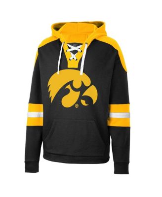 Men's Iowa Hawkeyes Lace-Up 4.0 Pullover Hoodie