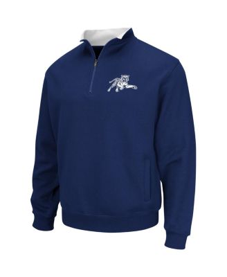 Men's Royal Jackson State Tigers Tortugas Quarter-Zip Sweatshirt