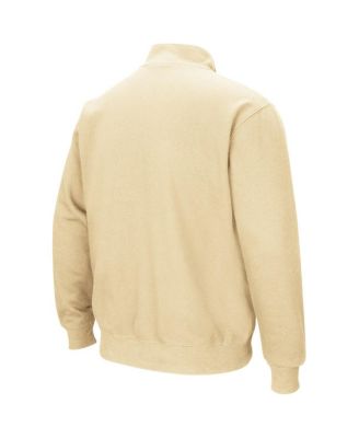 Men's Gold UCF Knights Tortugas Quarter-Zip Sweatshirt