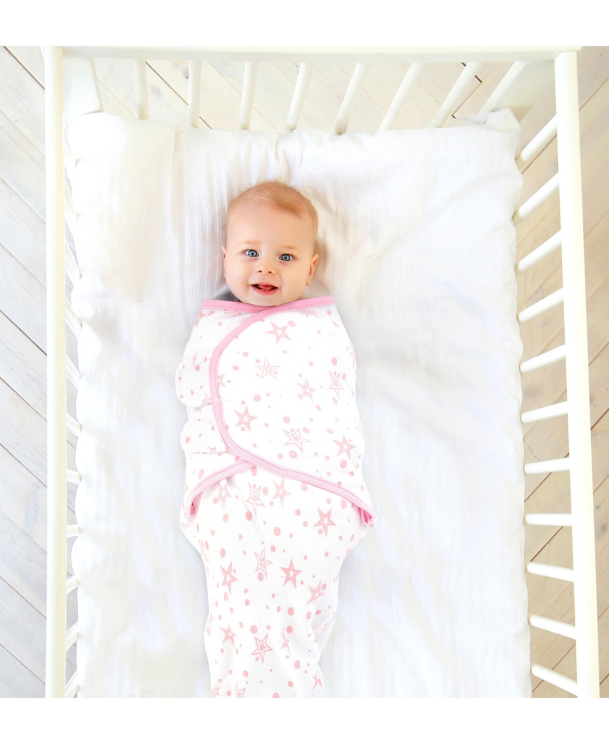 Bublo Baby Baby Baby Swaddle Blanket Girl, 3 Pack Newborn Swaddles Adjustable Swaddling Sleep Sack