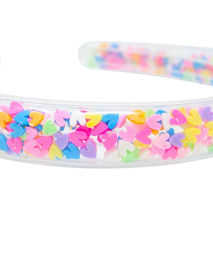 Tiny Treats Confetti Heart Headband for Girls Macy's