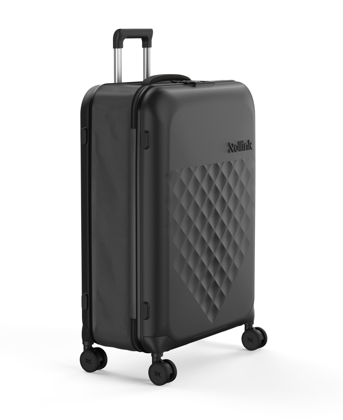 Rollink Flex 360 Large 29" Check-in Spinner Suitcase In Black