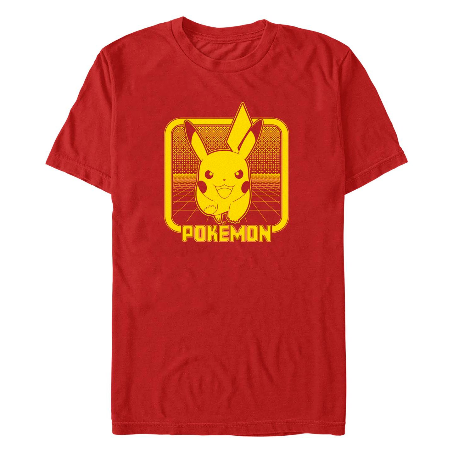 Мужская футболка Fifth Sun Digital Pikachu Short Sleeve, цвет: Красный — фото 1