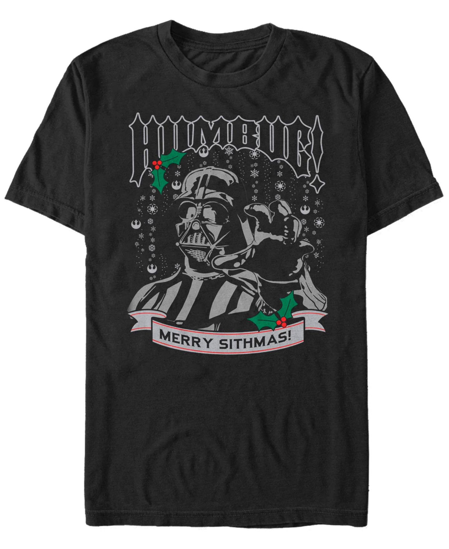 Мужская футболка Fifth Sun Star Wars Sith Humbug Short Sleeves, цвет: Чёрный — фото 1