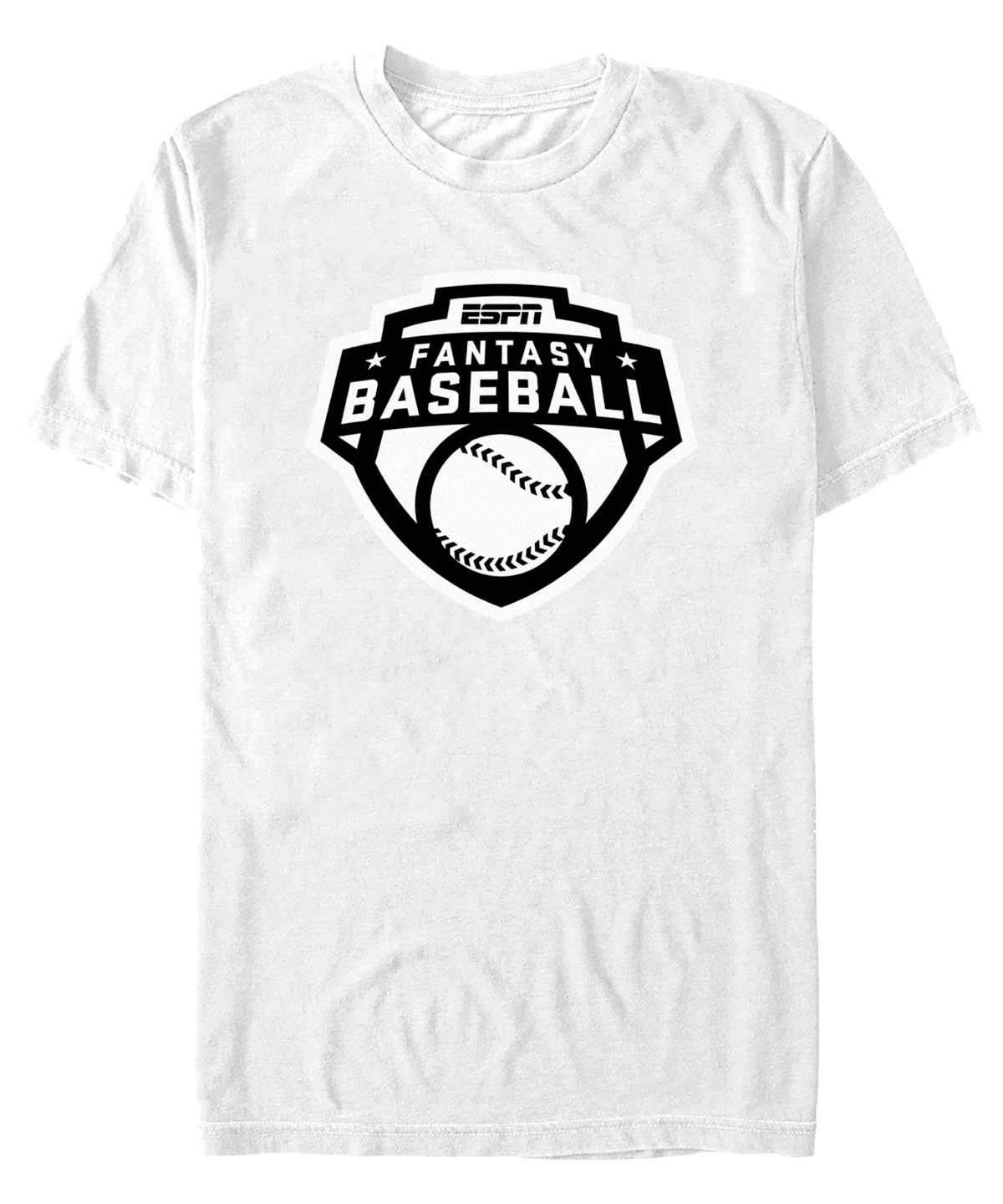Shop Fifth Sun Men's Espn X Games Fantasy Baseball Short Sleeves T-shirt In White