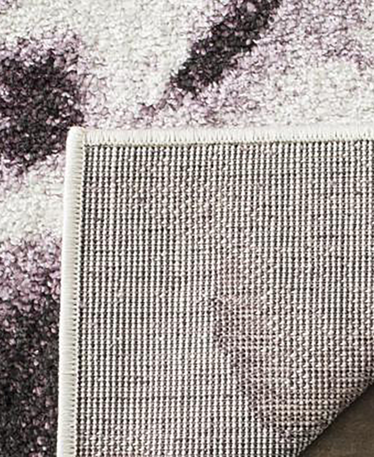 Safavieh Adirondack 127and Purple Area Rug - Ivory