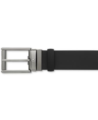Men's Pin-Buckle Leather Belt