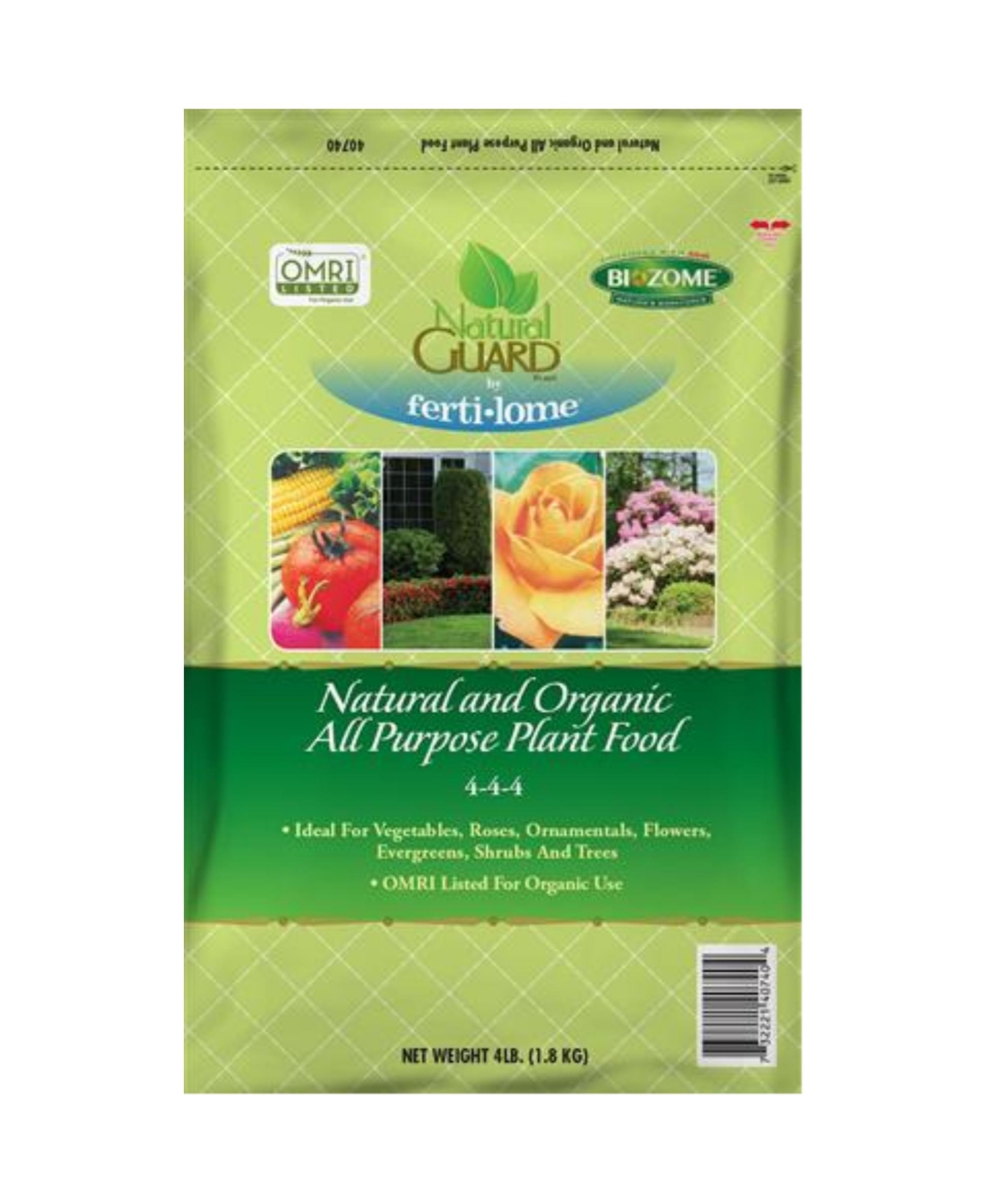 Natural Guard Natural and Organic All Purpose Food, 4lbs - Brown