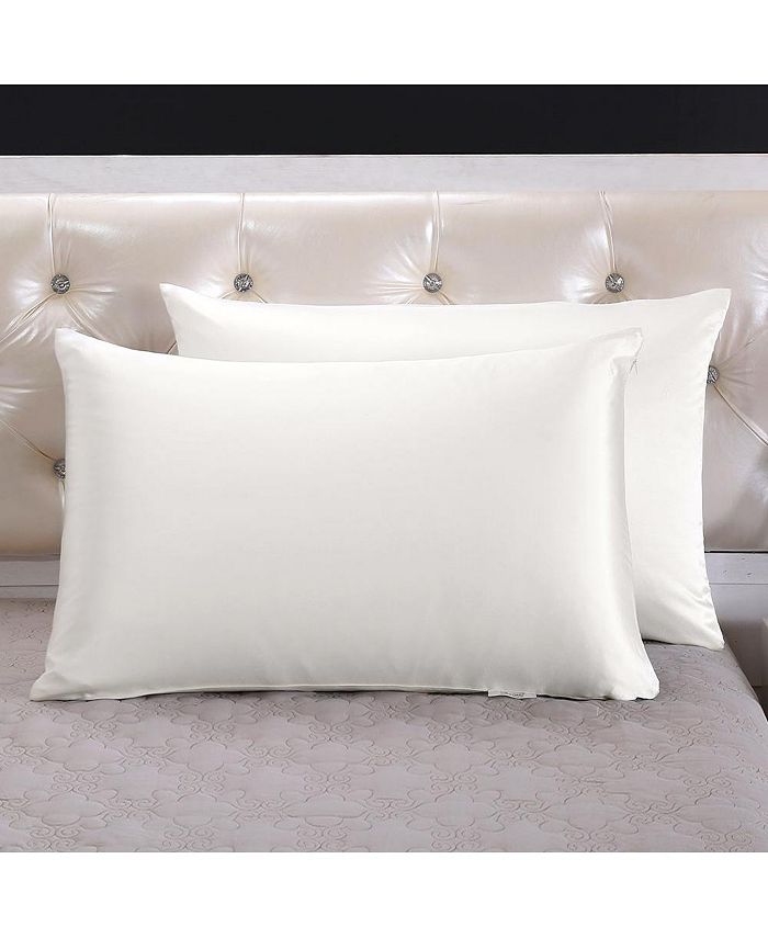 LILYSILK 100 Pure Silk Pillowcase with Hidden Zipper, Standard Macy's