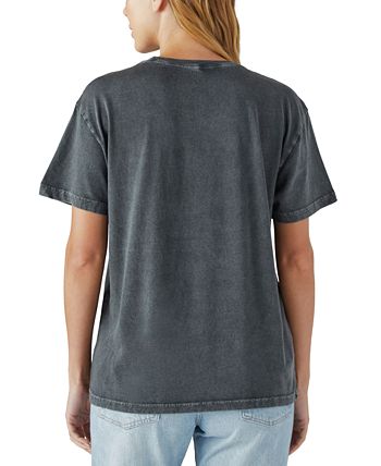 Lucky Brand Cotton Bowie Graphic T-Shirt - Macy's