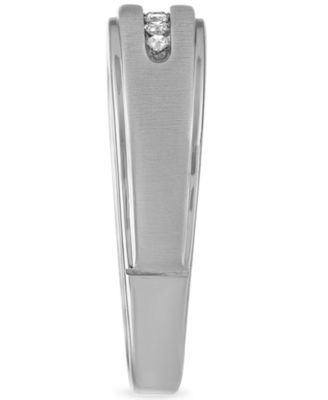 Men's Diamond Band (1/10 ct. t.w.) in 10k Yellow Gold or 10k White Gold