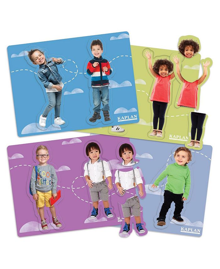 Kaplan Early Learning Our Friends Puzzles - Set of 4 - Macy's