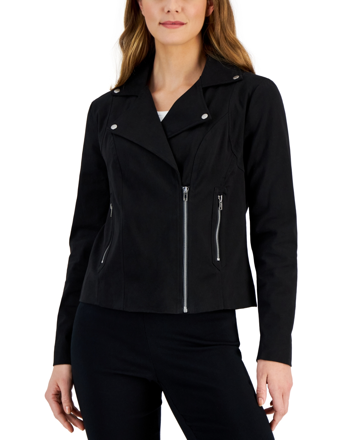 Jpr Studio Women's Twill Moto Jacket