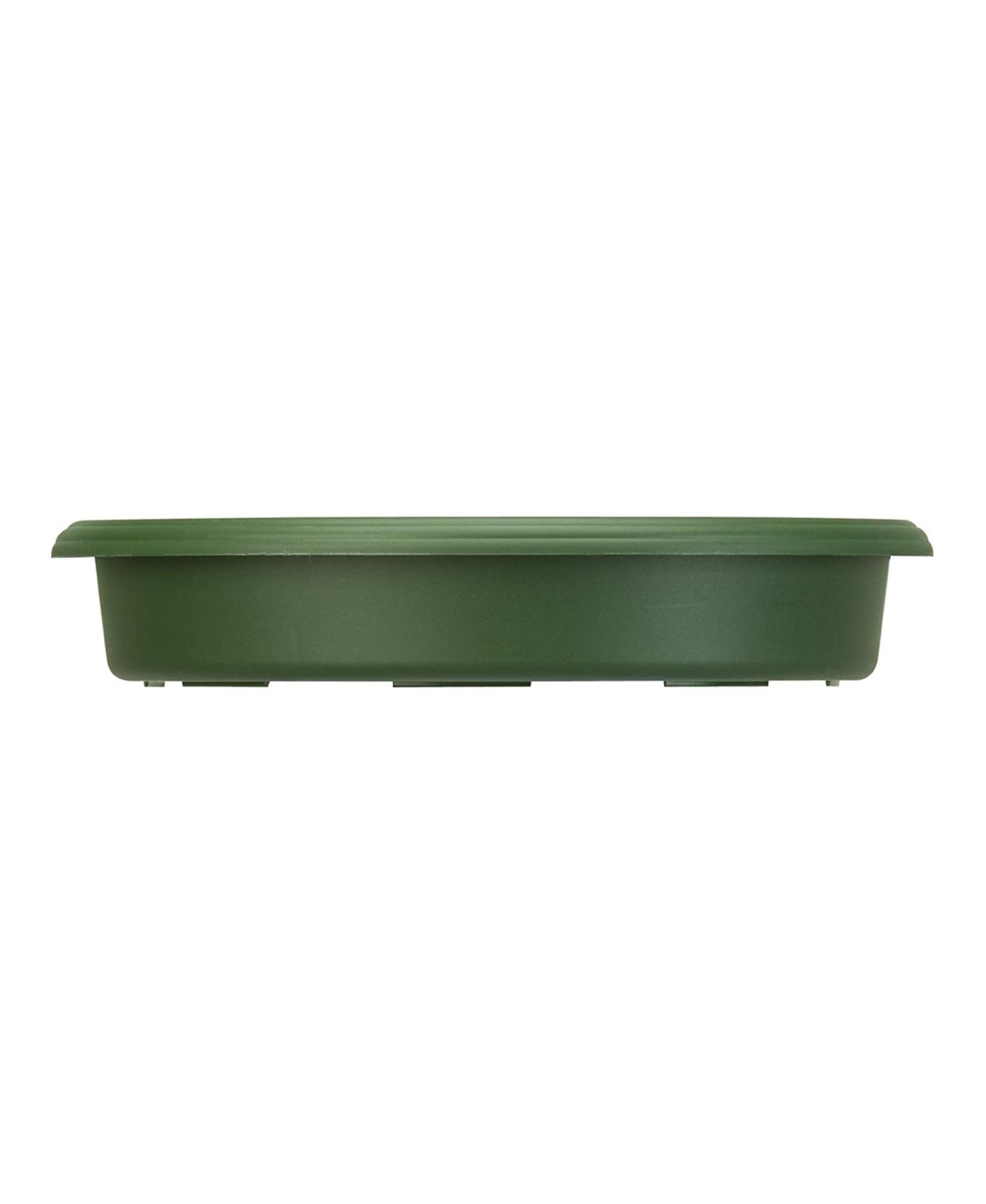 Hc Companies Panterra Deep Clip-On Planter Saucer Drip Tray Green, 6in - Green