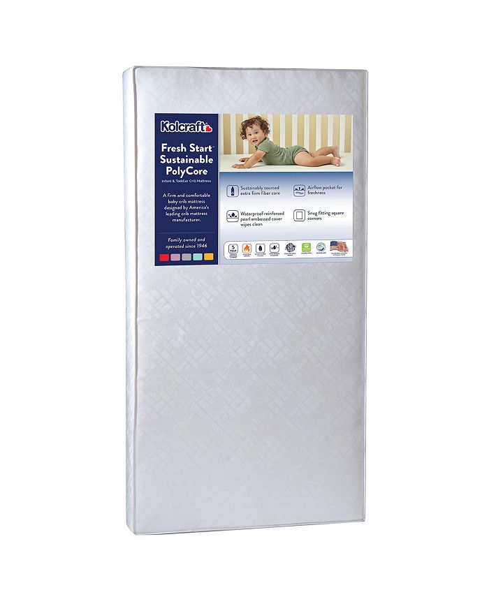 Kolcraft Fresh Start Polylite Crib Mattress Macy's