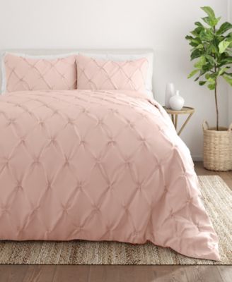 Ultra Soft 3-Pc. Pinch Pleat Duvet Cover Set, Full/Queen