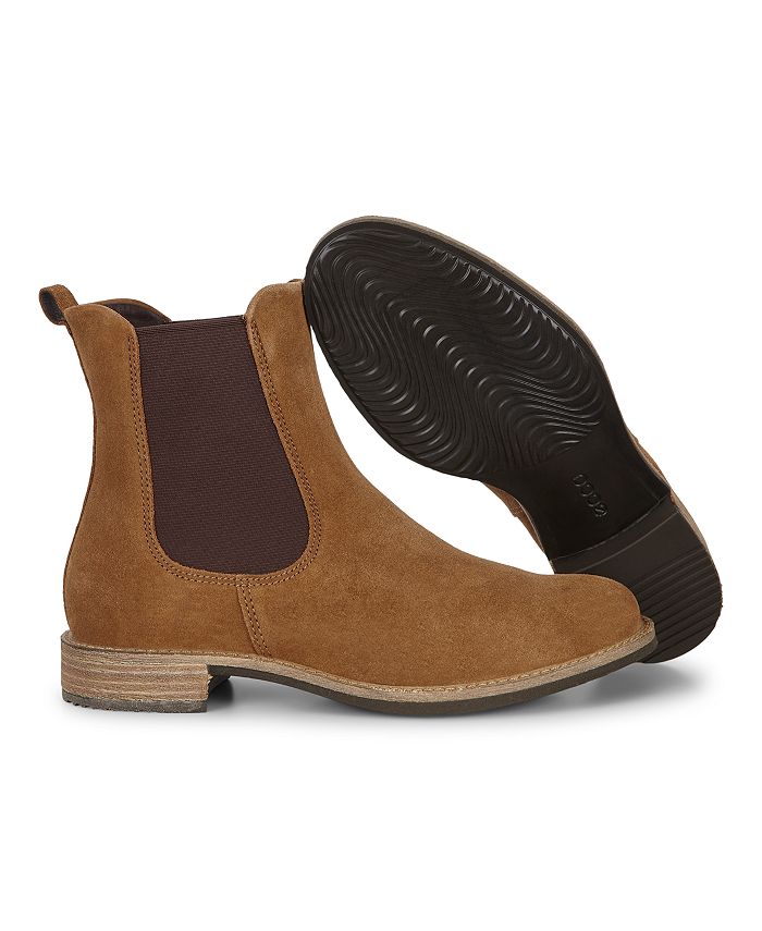 Ecco Shape 35 Sartorelle Water Repellent Ankle Booties Suede Size 37 US6-6.5 NEW main image 1