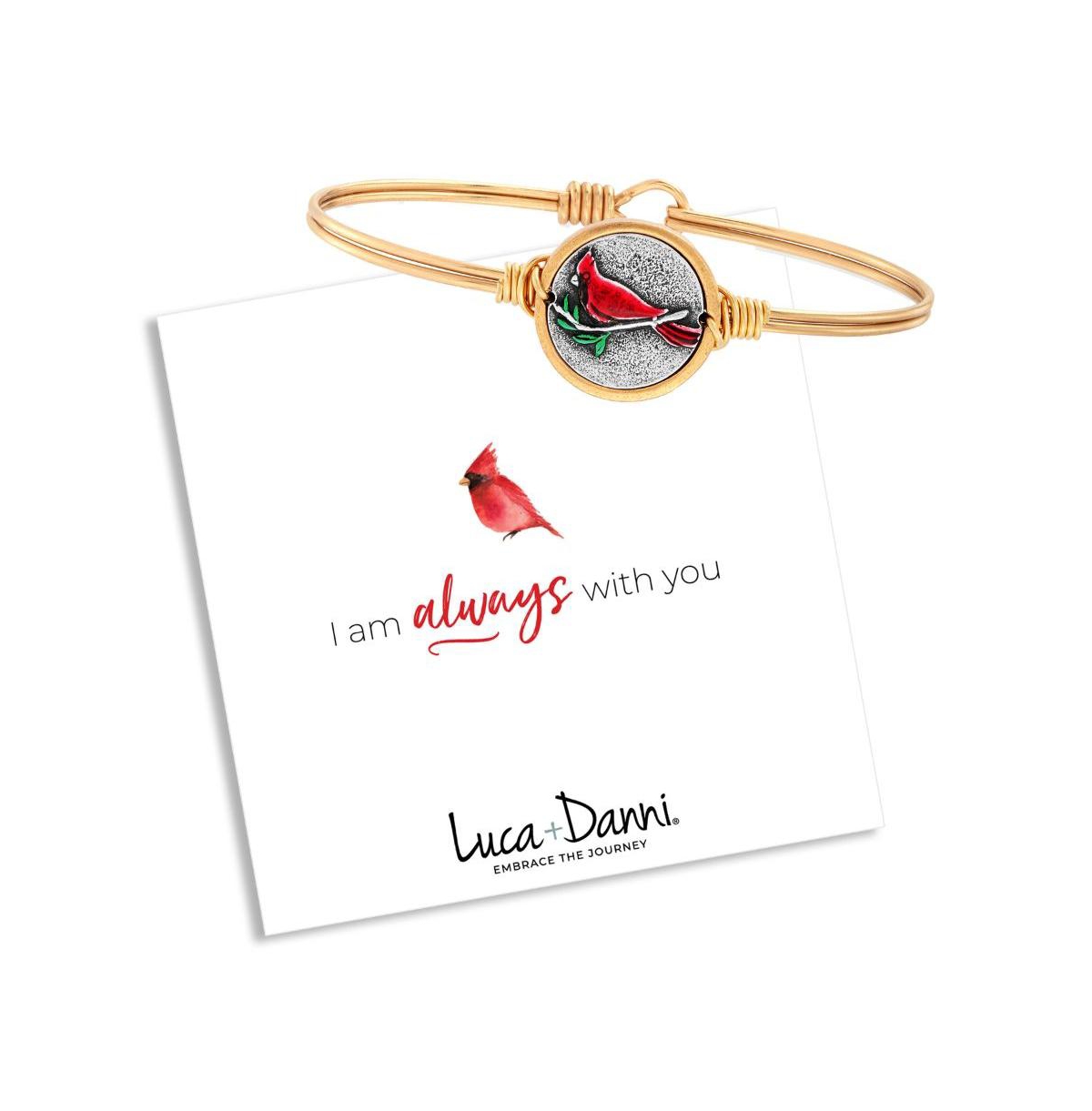 Luca + Danni Red Cardinal Bangle Women's Bracelet