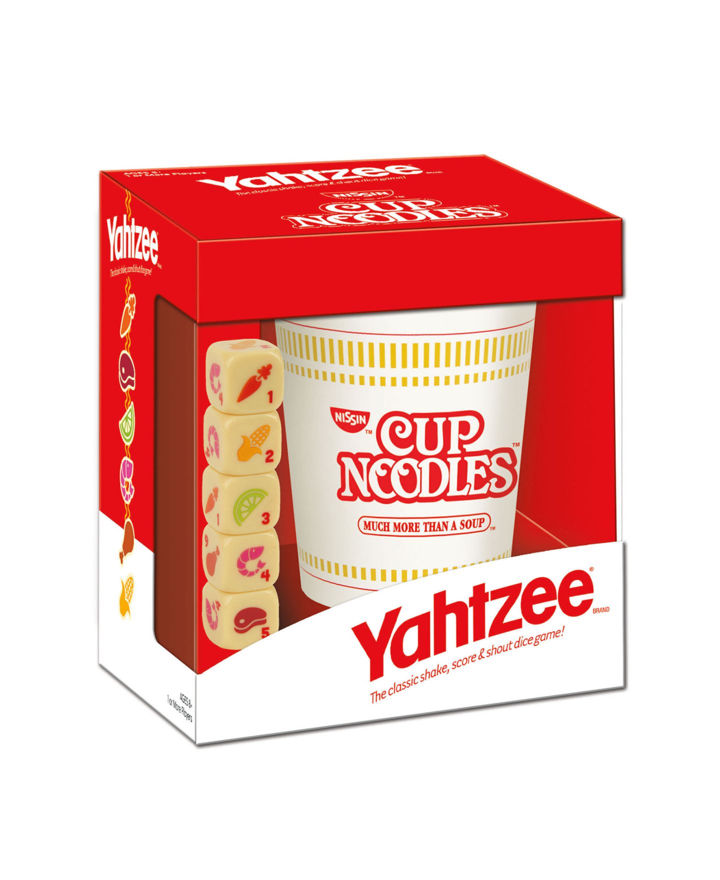 Детские игрушки USAopoly Yahtzee Cup Noodles Game — фото 1