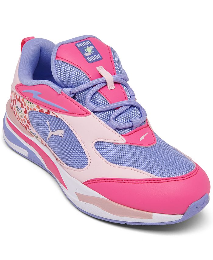 Puma Little Girls RS-Fast Hearts Casual Sneakers from Finish Line & Reviews  - Finish Line Kids' Shoes - Kids - Macy's