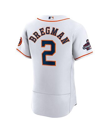 Alex Bregman Houston Astros Nike 2022 World Series Home Authentic Player  Jersey - White