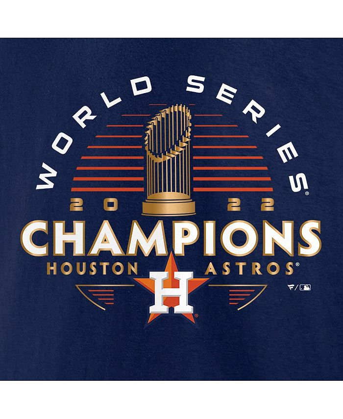 Fanatics Men's Branded Navy Houston Astros 2022 World Series Champions