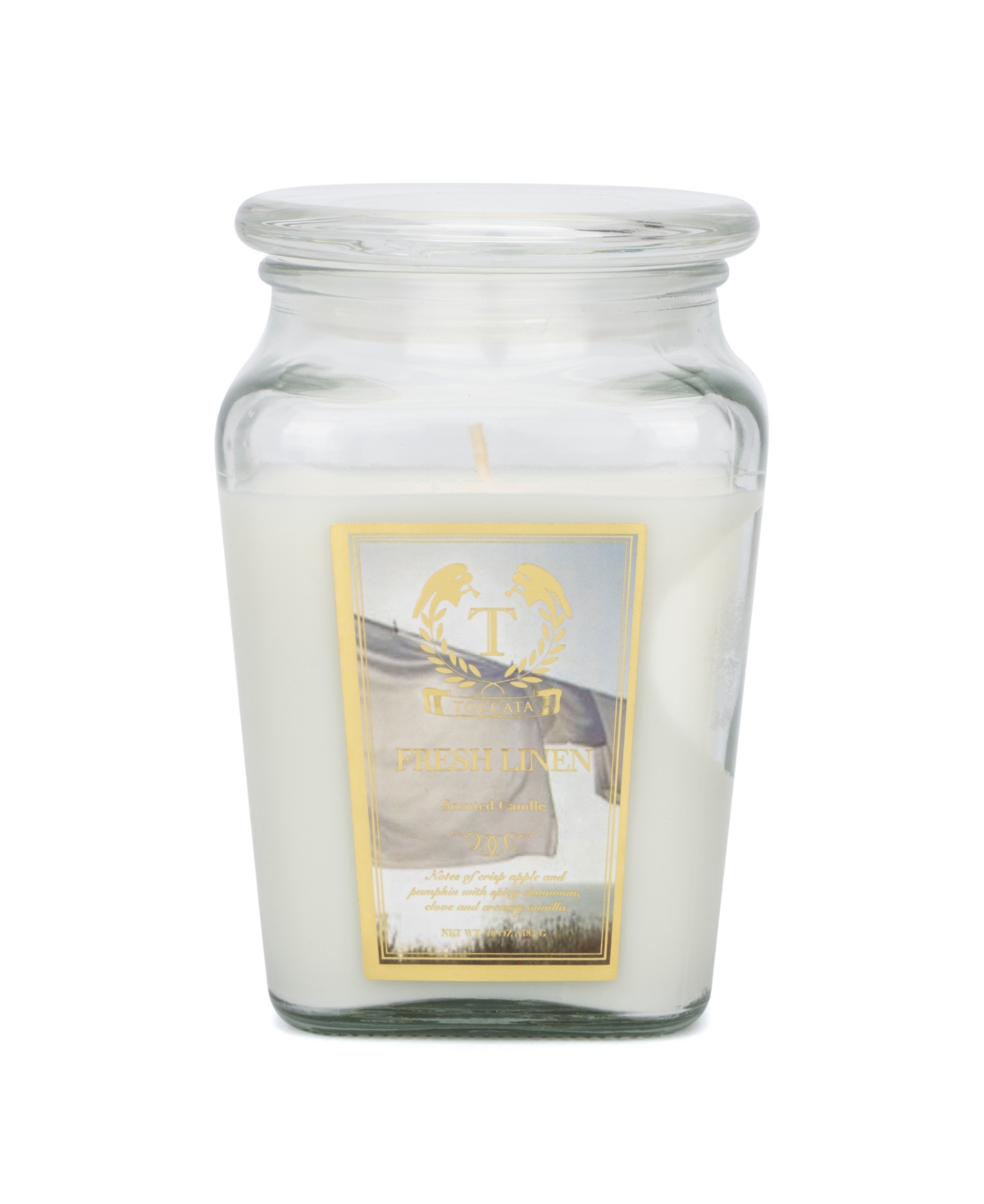 Hybrid & Company Fresh Linen Scented Candle In White