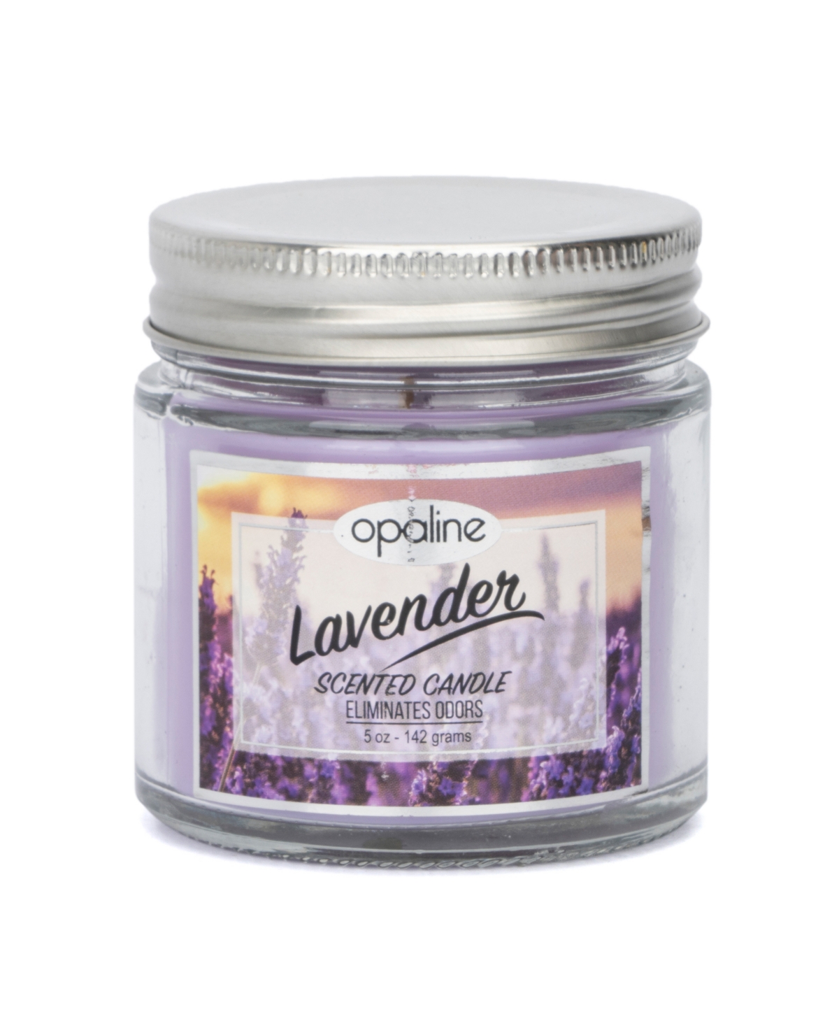 Hybrid & Company Aromatherapy Natural Soy Lavender Scented Jar Candle In Clear