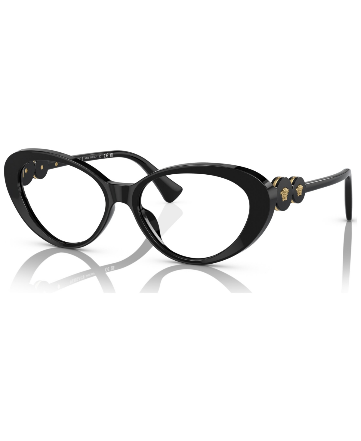 Versace Women's Cat Eye Eyeglasses, VE3331U55-o