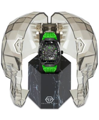 Philipp Plein Men's Automatic The $keleton Sport Master Green
