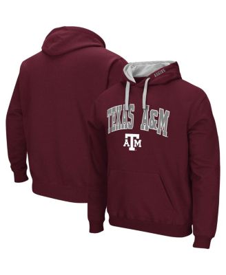 Men's Maroon Texas A&M Aggies Big and Tall Arch & Logo 2.0 Pullover Hoodie