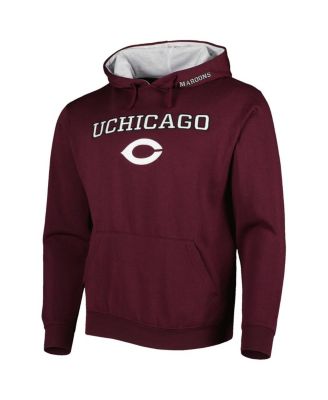 Men's Maroon UChicago Maroons Isle Pullover Hoodie