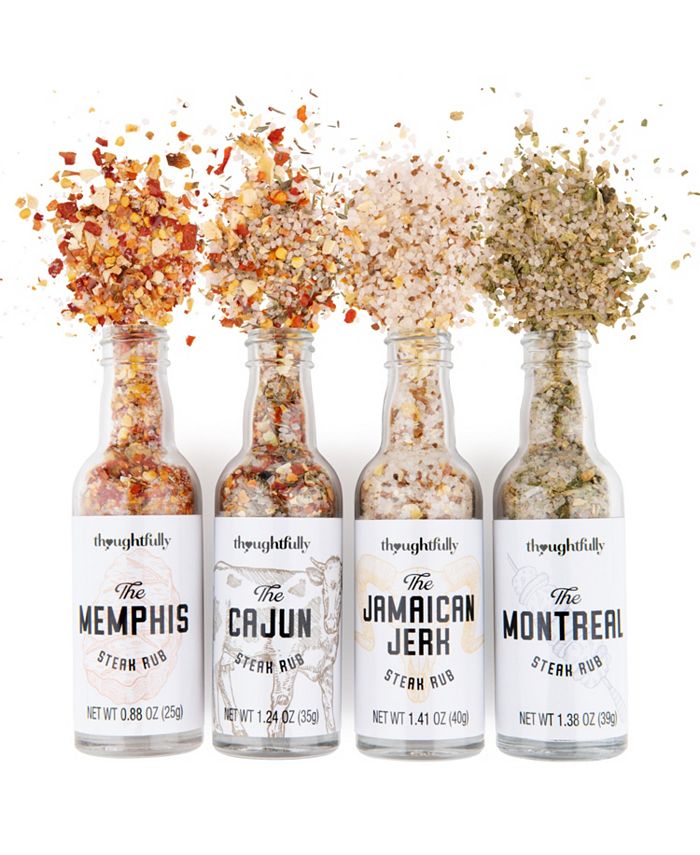Thoughtfully Gourmet, Steak Seasoning Gift Set, Set of 4 Macy's