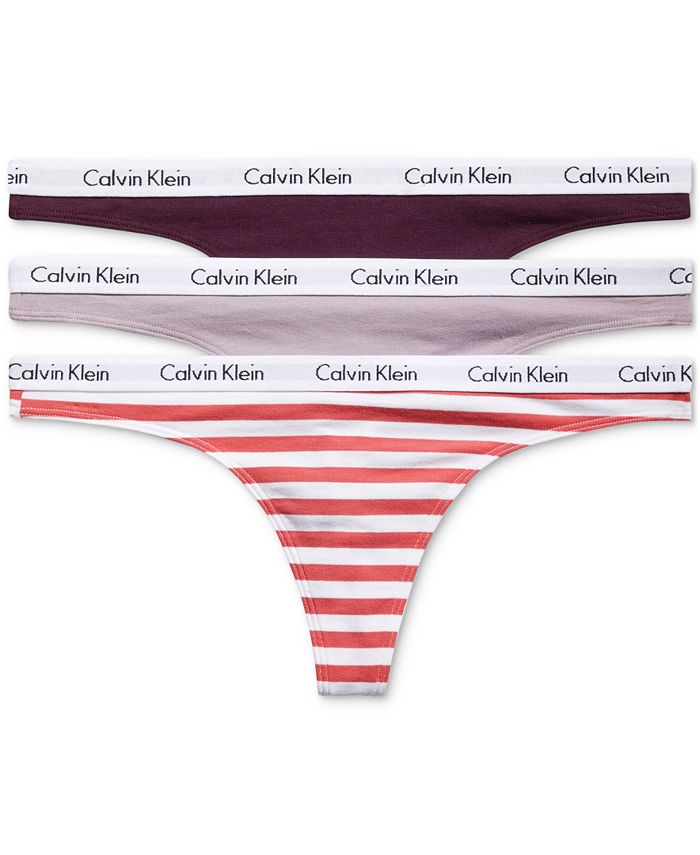 Calvin Klein Womens 3 Pack Hipster Underwear Seam-Free Edge 1393673