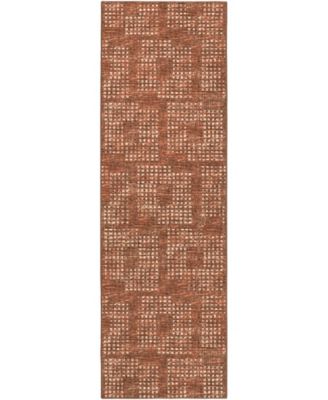 Delano Washable DA1 2'6" x 8' Runner Area Rug