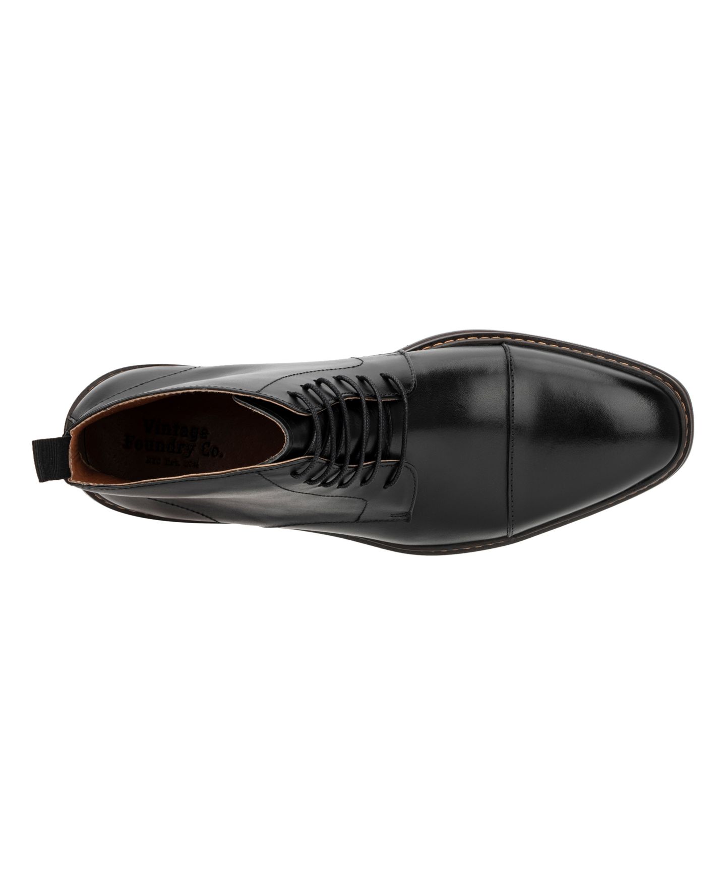 Мужские ботинки Vintage Foundry Co Barnaby Lace-Up, цвет: Чёрный — фото 6