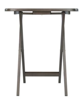 Lucca 5-Piece Wood Snack Table Set