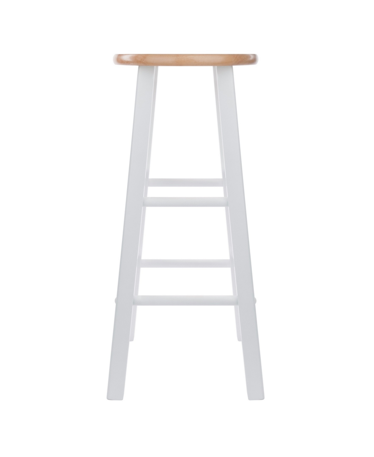 Winsome Element 2-piece Wood Bar Stool Set In Multi