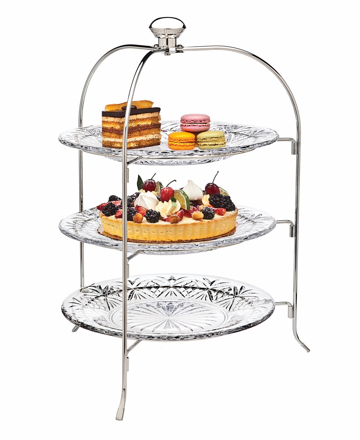 Godinger Serveware, Dublin 3-Tier Serving Rack