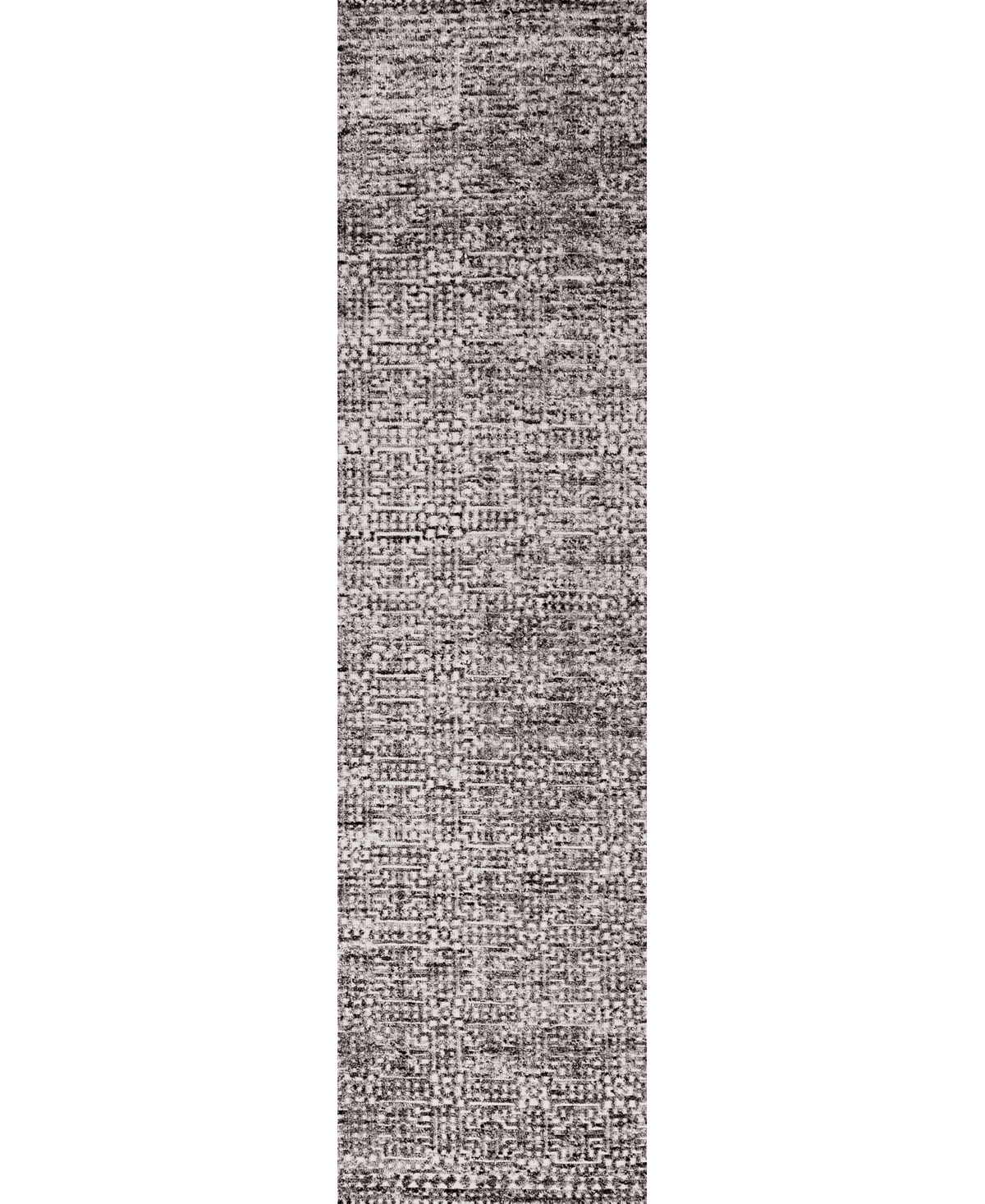 Km Home Magica 700 2'6" X 10' Runner Area Rug In Gray
