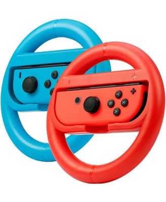 Steering Wheel for Nintendo Switch Joy-Cons in Blue