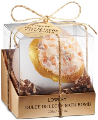 Lovery - Dulce de Leche Body Care Bath Bomb, 7 oz.
