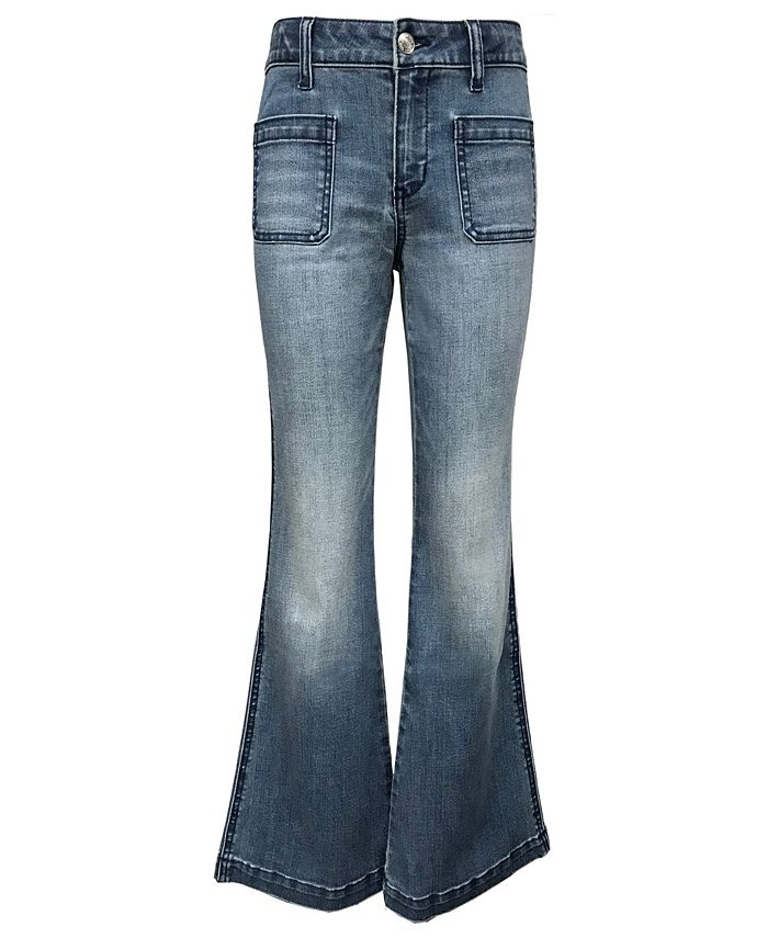 Imperial Star Big Girls Pull On Flare Jeans - Macy's