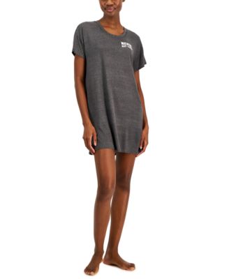 Jenni - Women's Short-Sleeve Printed Sleepshirt