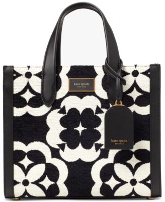 トートバッグ Kate Spade Manhattan Floral Appliqu Chenille Mini Tote KJ906 Manhattan Floral Appliqué Chenille Mini Tote | Kate Spade Outlet