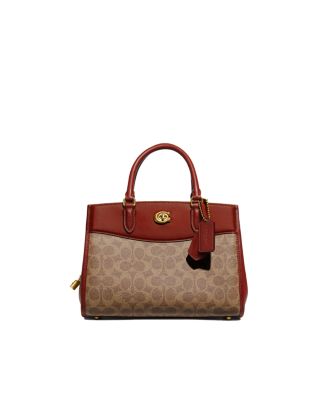 Coach F25396 Signature sold Small Brooke Carryall