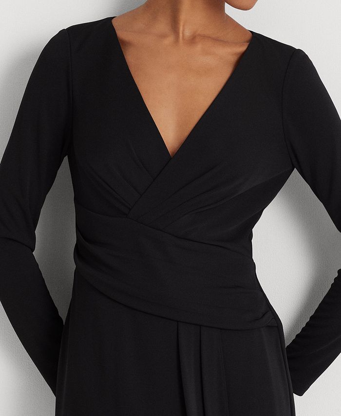 Lauren Ralph Lauren Women's Jersey LongSleeve Dress Macy's