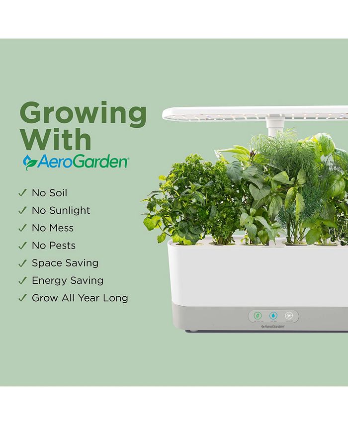 AeroGarden Harvest Slim Hydroponic Indoor Garden Macy