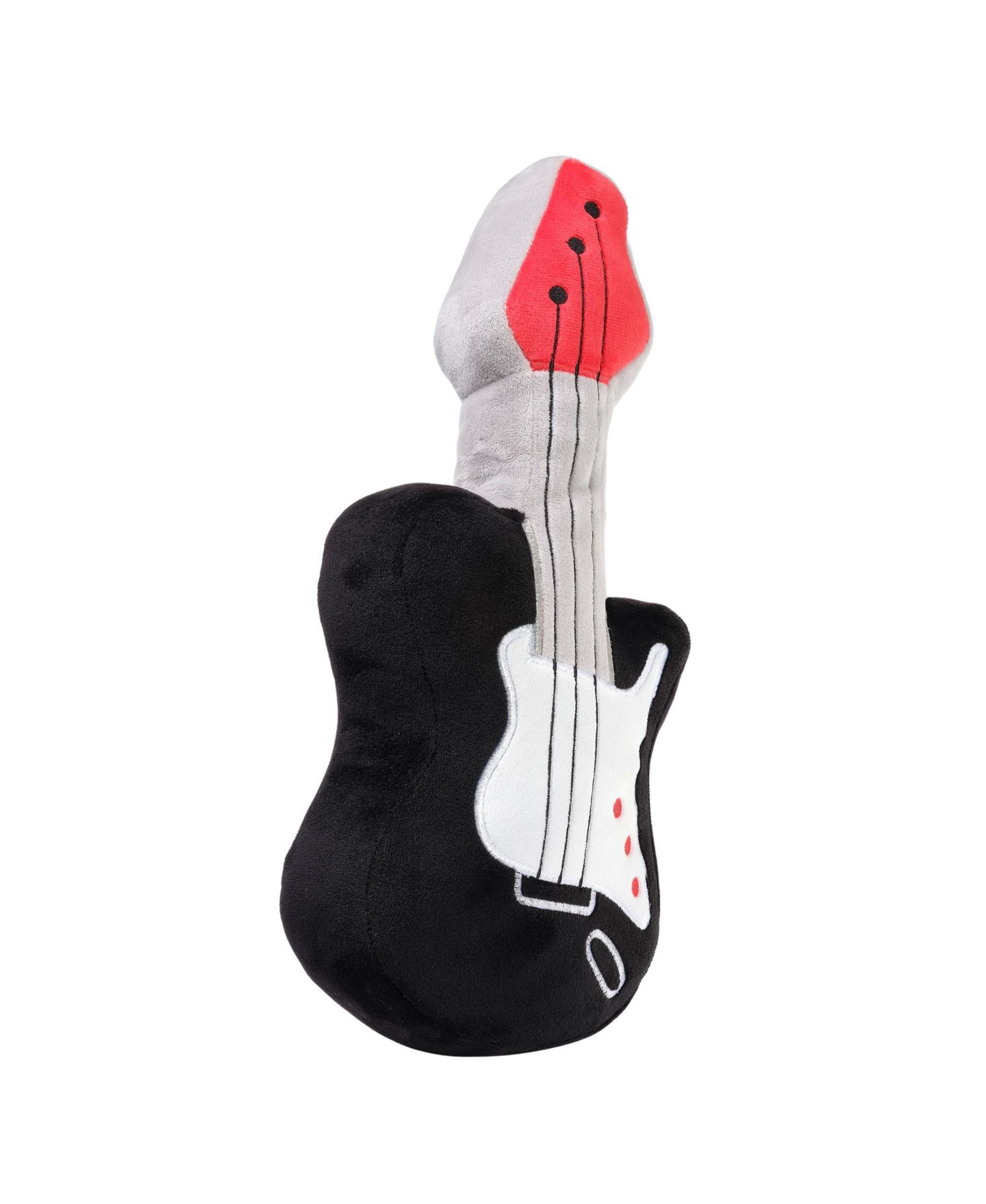 Детская мягкая игрушка Lambs & Ivy Rock Star 14.5" Plush Guitar, цвет: Чёрный — фото 2